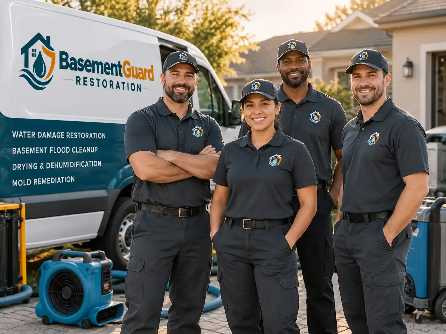 Basement Water Damage Restoration company in Walford, IA